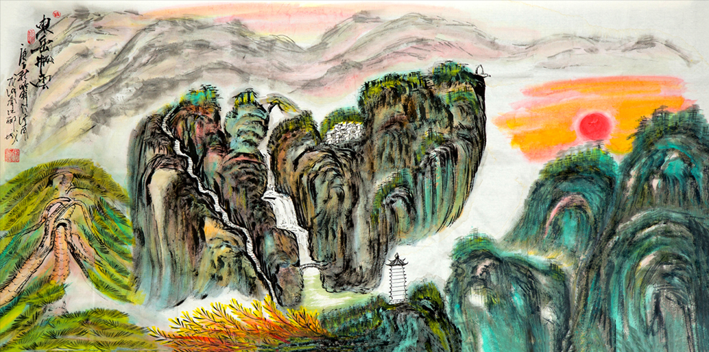 2717号 作品名称:东岳松云。尺寸:136cm乘68cm。2020年创作。.jpg 2717号 作品名称:东岳松云。尺寸:136cm乘68cm。2020年创作。.jpg